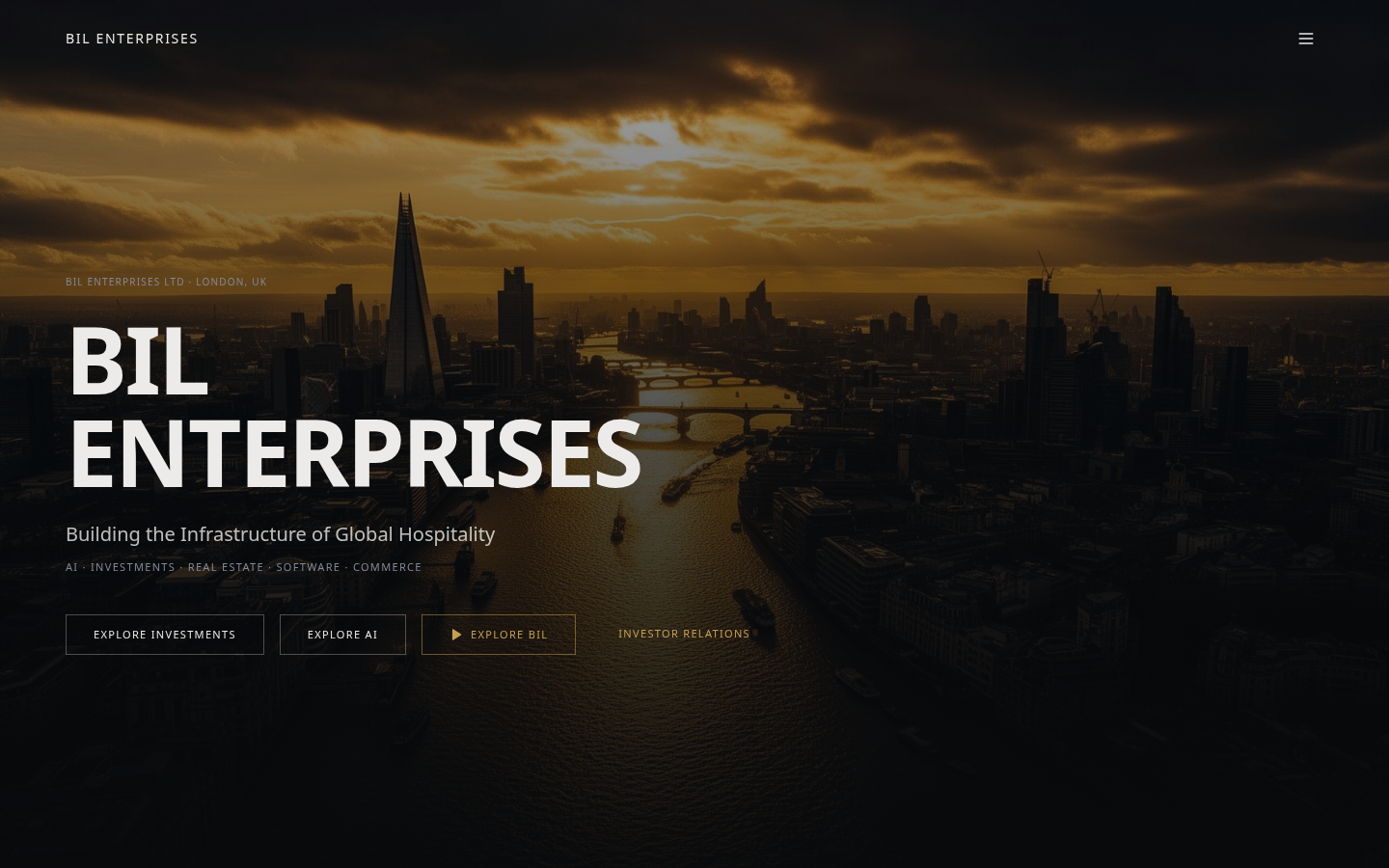 BIL Enterprises ekran görüntüsü